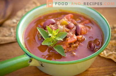 Bean soup - the best recipes, tricks and secrets. How to cook a delicious bean soup: with meat, bacon, chicken