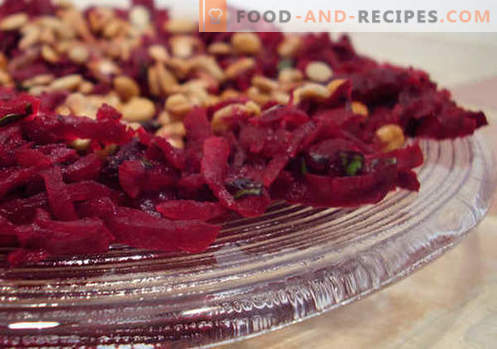 Fresh beet salad - the best recipes. How to properly and tasty cook fresh beet salad