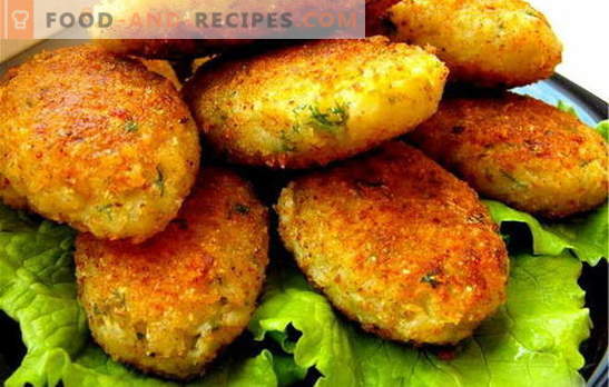 Lenten cabbage patties are ideal for a diet. Recipes meatless cabbage cutlets from Brussels, white, etc.