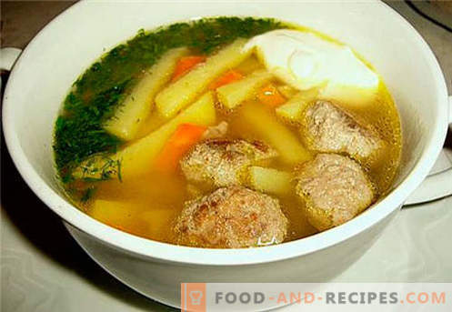 Pork broth - the best recipes. How to properly and tasty cook pork broth.