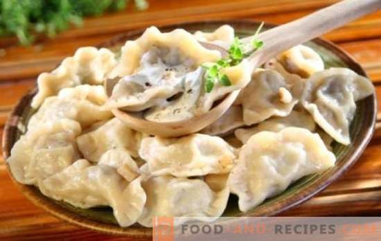 Classic dumplings are a thing! Recipes classic dumplings Russian, Georgian, Chinese, Italian and Asian cuisine