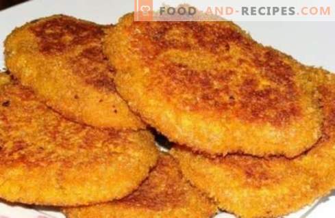 Carrot patties are the best recipes. How to properly and tasty cook carrot cutlets.