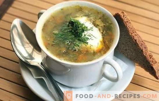 Sauerkraut soup: 10 of the best proven recipes. The tricks of cooking cabbage soup from sauerkraut: with meat and cereals