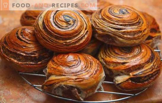 Buns with chocolate - the secret is inside. The dough for buns with chocolate, how to make pastries, which chocolate is better to take