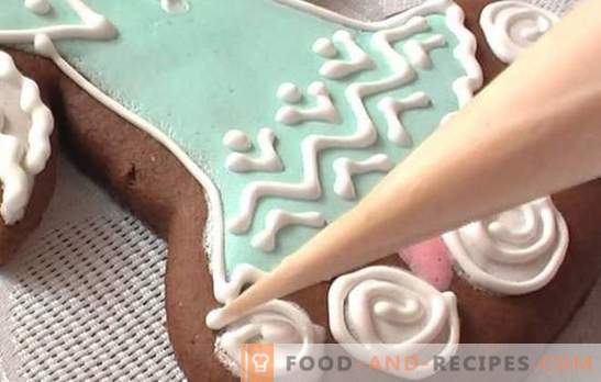 Frosting for gingerbread at home: man-made beauty. Recipes varied delicious glaze for gingerbread