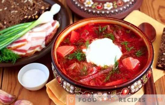Slavic home cooking: Little Russian, Cossack and Ukrainian borsch. Step-by-step recipe of Ukrainian borsch and some history ...