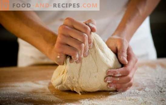 Rules for working with yeast dough, its types, periods of storage
