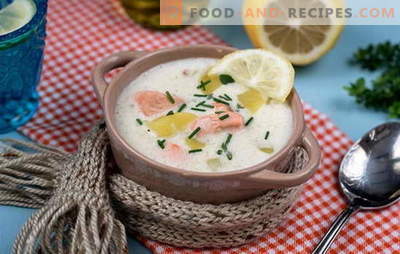 Cooking delicious Finnish soup: recipes. Finnish soups from fresh, fried, smoked and canned red fish