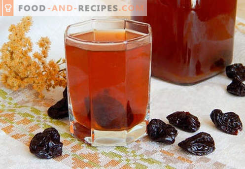 Compote from prunes - the best recipes. How to properly and deliciously prepare a compote of prunes.