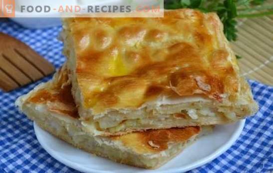 Layered cake with canned fish - original! Recipes for puff cakes with canned fish from tuna, herring, saury, salmon