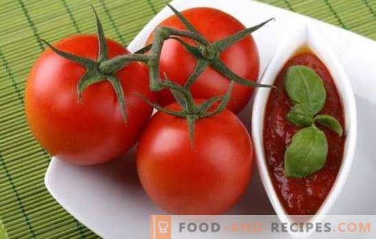 Cooking hot sauce No. 1 - a light tomato for the winter. The most famous recipes for tomatoes for the winter