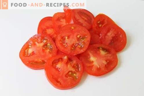 Instant tomato snacks in 15 minutes - beauty, taste and benefits of summer vegetables