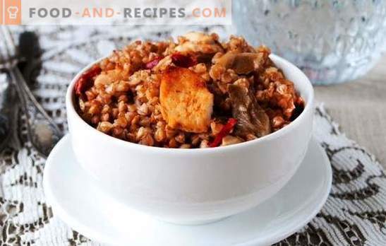 Buckwheat with chicken in a slow cooker is the best way to make a delicious lunch. A selection of recipes for buckwheat with chicken in a multicooker