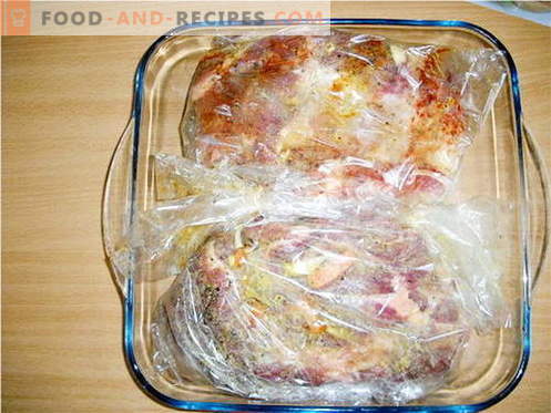 Beef baked in the oven - the best recipes. How to properly and tasty cook beef in the oven.