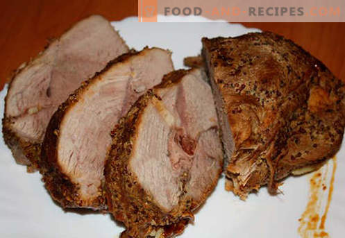 Baked ham in a slow cooker - the best recipes. How to properly and tasty cook ham in a multicooker at home.