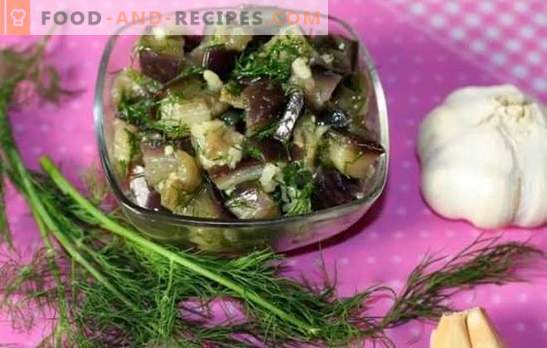 Eggplant like mushrooms: simple and quick recipes for winter. How to quickly cook eggplant for the winter so that they taste like mushrooms?
