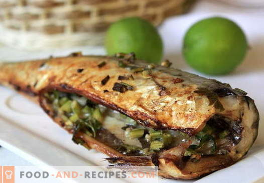 Mackerel in the oven - the best recipes. How to cook mackerel in foil baked in the oven.