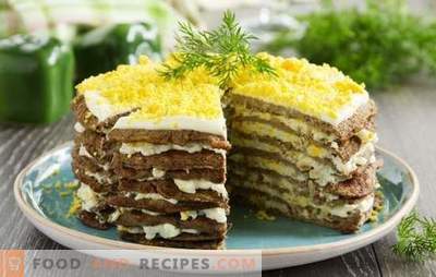 Beef liver cake will surprise even gourmets with its unique taste. A variety of recipes from beef liver