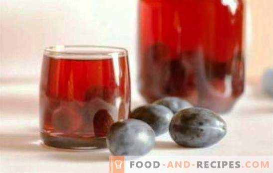 Compote of plums and grapes is a healthy drink all year round. Fragrant compote of plums and grapes does not happen much