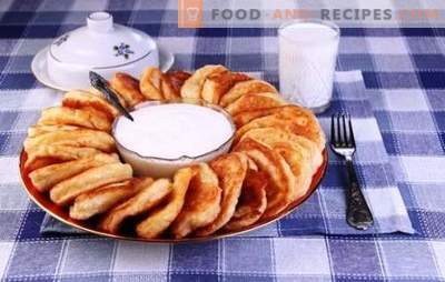 Fritters on milk - the best recipes and tips. How to cook delicious and fluffy pancakes with milk