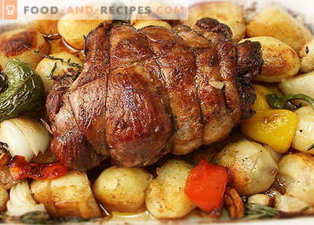 Mutton in the oven - the best recipes. How to properly and tasty cook lamb in the oven.