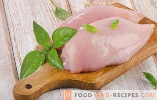 Dietary chicken breast: not only healthy, but also tasty. Author's and traditional diet chicken breast recipes