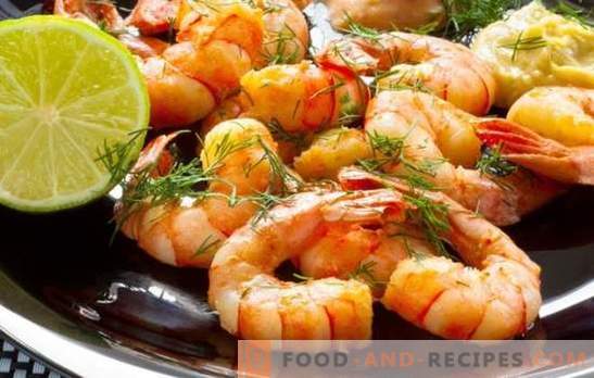 Shrimps with garlic - a stunning duo of taste! The best recipes for cooking shrimp with garlic.
