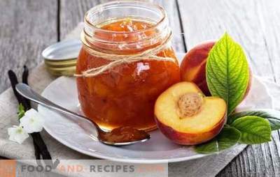 Nectarine preserves - the aromatic taste of summer. Recipes for making nectarine jam: traditional, with coffee, vanilla, cinnamon