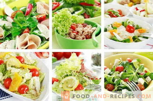 Chicken salads are the best recipes. How to cook chicken salads.