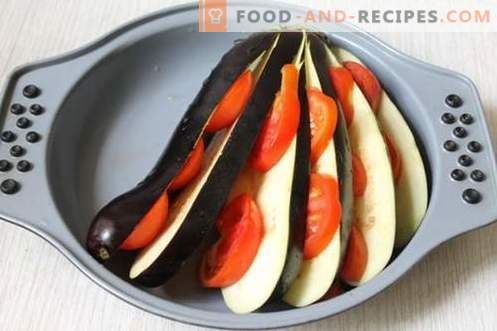 Eggplant snack fan - appetizing, satisfying and juicy!