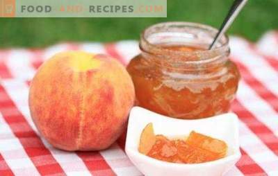 Peach jam is a kind of jam. How to make peach jam on a stove, in a slow cooker, bread maker