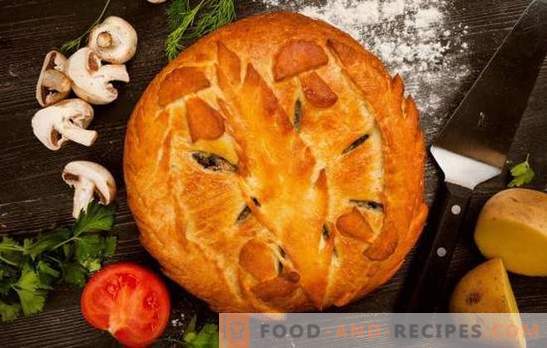 Potato Pie: Step-by-step recipes for hearty and easy baking. Cooking homemade potato pies using step-by-step recipes