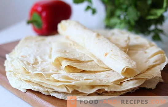 Armenian pita bread - recipes of the best dishes. What can be cooked from Armenian lavash? Recipes for holidays and everyday life: just delicious