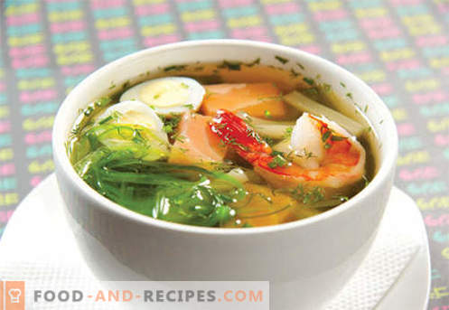 Miso soup - proven recipes. How to properly and cooked miso soup.