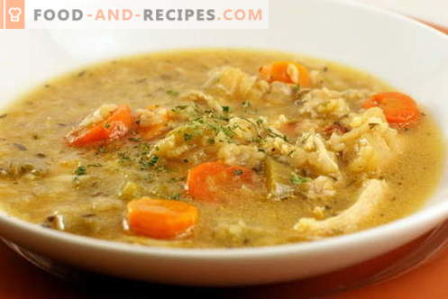 Chicken soup - the best recipes. How to cook chicken soup.
