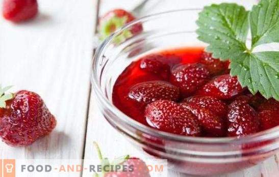 Strawberries in their own juice for the winter: how to preserve the aroma and taste of the berries. Recipes for canning strawberries in their own juice for the winter
