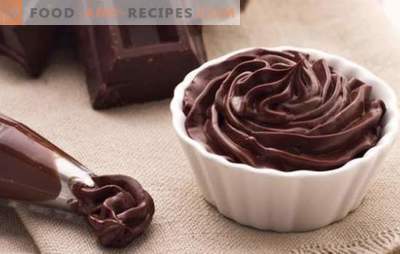 Chocolate ganache to cover the cake - recipes and cooking. All rules and recipes of chocolate ganashes for cakes