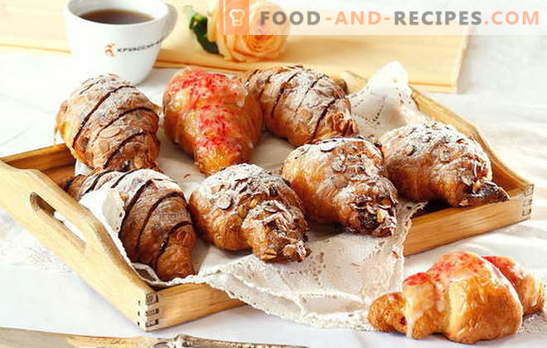 Puff pastry croissants - down with the monotony! The most delicious sweet and salty toppings for croissants from puff pastry