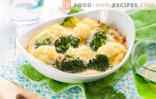 Cauliflower gratin is a casserole with a crust! Recipes for amazing cauliflower gratin with various additions