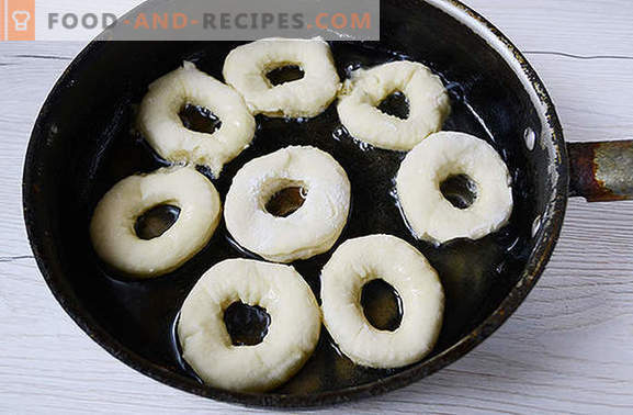Yeast donuts with milk: we will make our pets happy! Step by step author's photo recipe for donuts with yeast on milk - all in detail