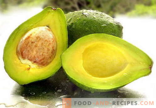 Avocados - useful properties, use in cooking. Recipes with avocado.
