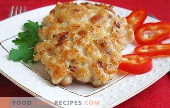 Chicken breast cutlets: how to cook? On weekdays and holidays: unusual recipes for chicken breast cutlets