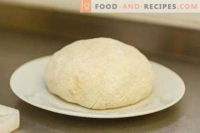 Dough for dumplings with curd