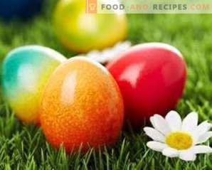 Natural dyes for Easter eggs