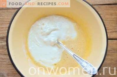 Custard with Sour Cream