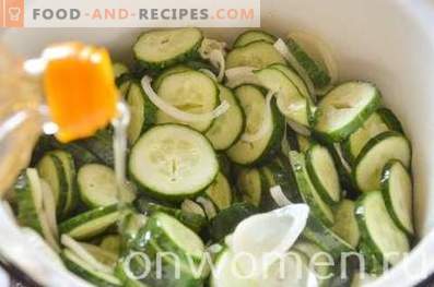 Nezhinsky salad of cucumbers for the winter
