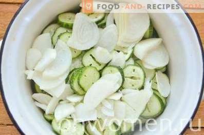 Nezhinsky salad of cucumbers for the winter