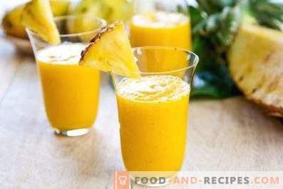 Smoothie with pineapple