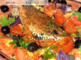 Sea Bass Baked in the Oven