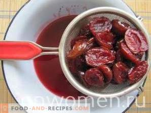 Candied plums